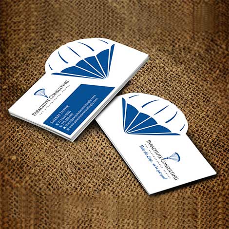 Half Circle Business Card design company