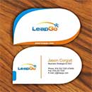 Leaf Business Cards Design