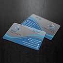 Transparent Business Cards design service