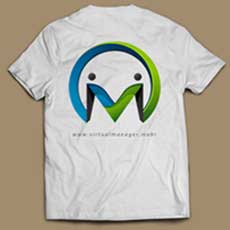 T-shirt design for branding